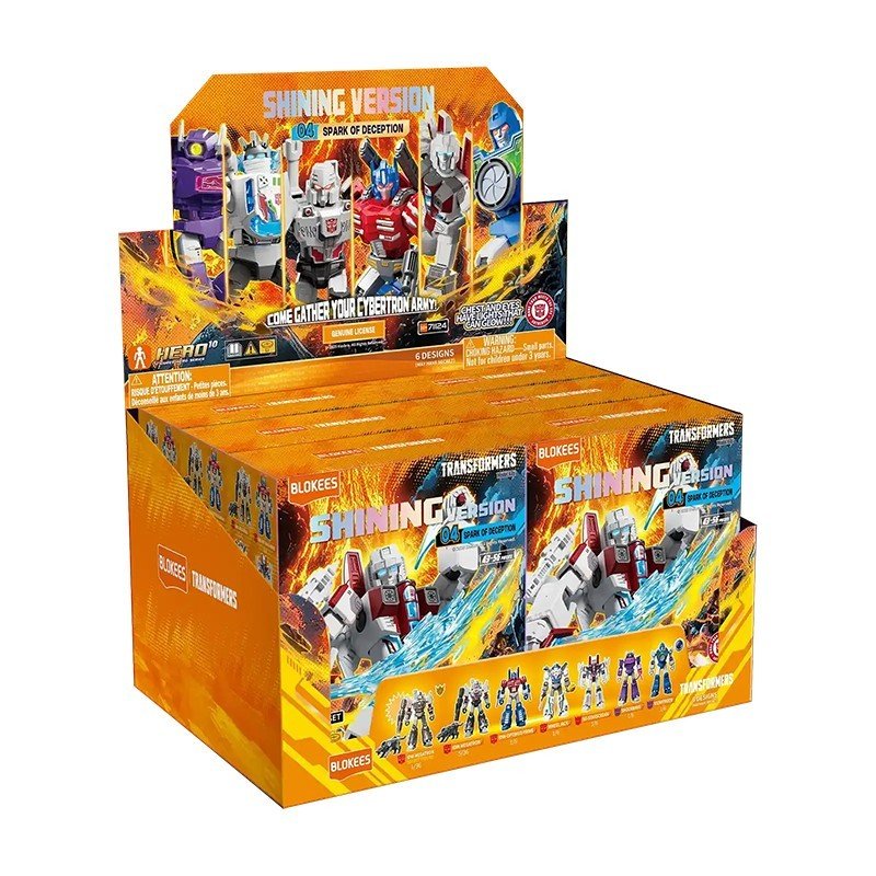 Transformers - Blokees Mystery Box - Shining Versie 04 - Vonk van Bedrog