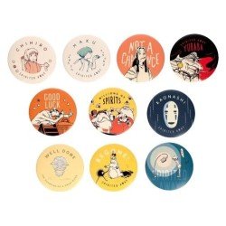 Le Voyage de Chihiro assortiment boîte-mystère badges Chihiro Anniversary 6 cm (10)