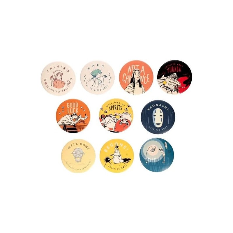 Spirited Away Pins Chihiro Anniversary 6 cm Blind Box Assortment (10)