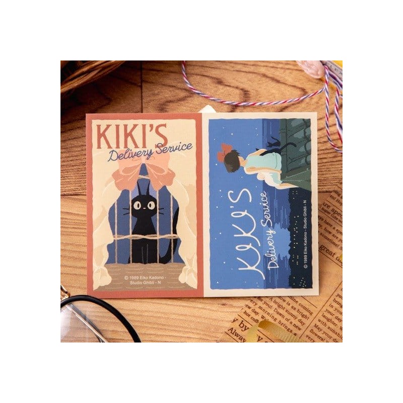 Kiki's Delivery Service Sticker Kiki & Jiji Retro