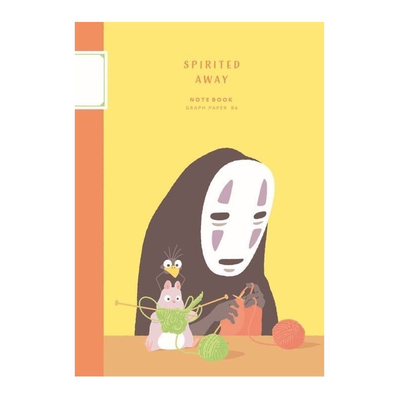 Spirited Away Notebook Knitting lesson