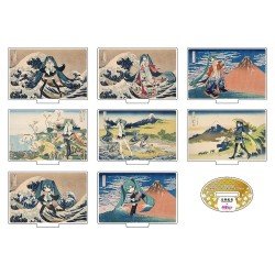 Katsushika Hokusai x Hatsune Miku Acrylic Figure 5 cm Blind Box Assortment (8)