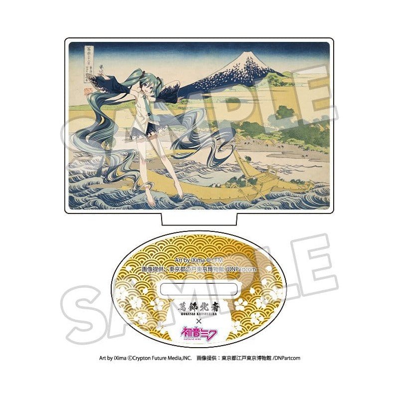 Katsushika Hokusai x Hatsune Miku Acrylic Figure 5 cm Blind Box Assortment (8)