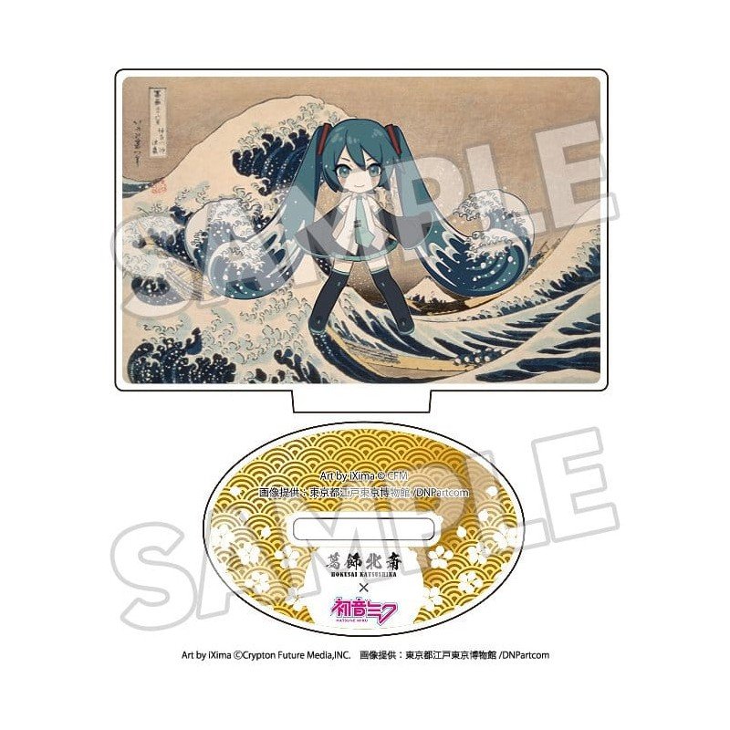 Katsushika Hokusai x Hatsune Miku Acrylic Figure 5 cm Blind Box Assortment (8)