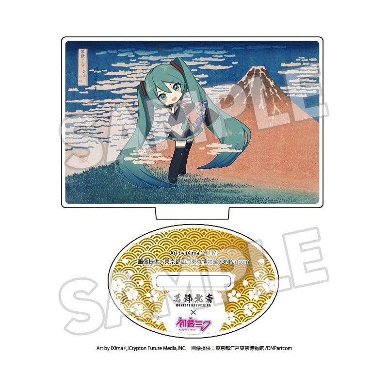 Katsushika Hokusai x Hatsune Miku Acrylic Figure 5 cm Blind Box Assortment (8)