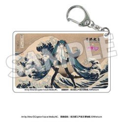 Katsushika Hokusai x Hatsune Miku assortiment boîte-mystère porte-clés acrylique (8)