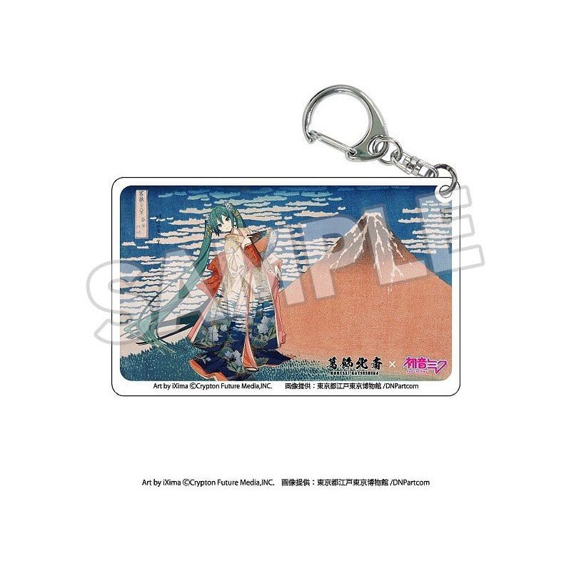 Katsushika Hokusai x Hatsune Miku assortiment boîte-mystère porte-clés acrylique (8)