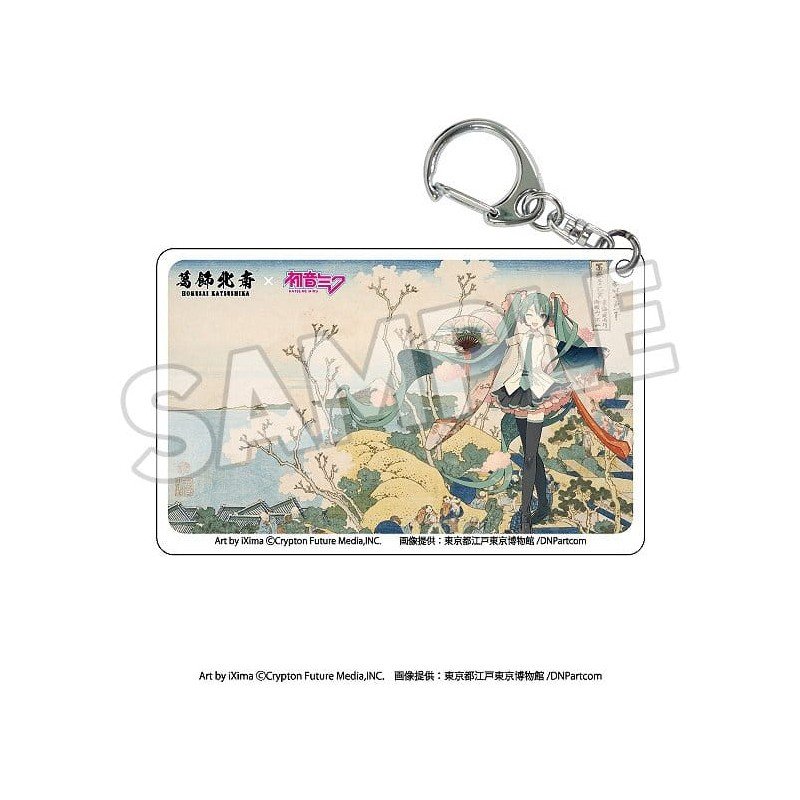 Katsushika Hokusai x Hatsune Miku assortiment boîte-mystère porte-clés acrylique (8)