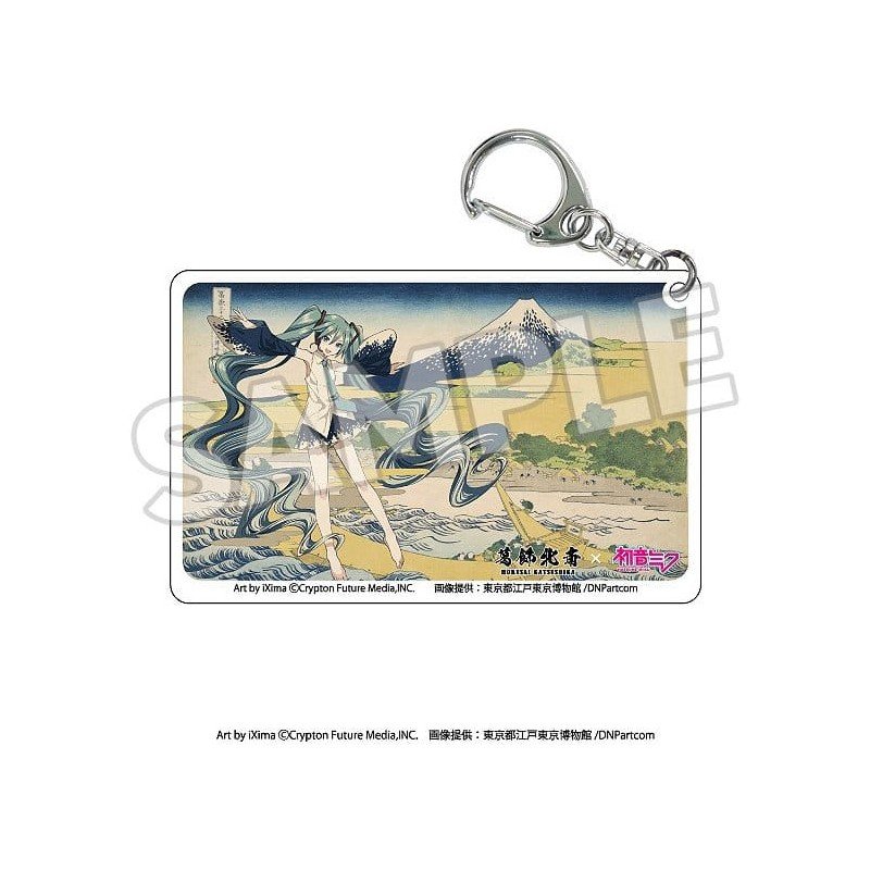 Katsushika Hokusai x Hatsune Miku assortiment boîte-mystère porte-clés acrylique (8)
