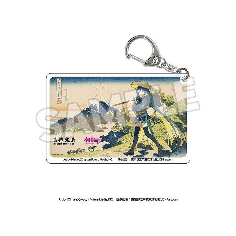 Katsushika Hokusai x Hatsune Miku assortiment boîte-mystère porte-clés acrylique (8)