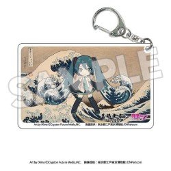 Katsushika Hokusai x Hatsune Miku assortiment boîte-mystère porte-clés acrylique (8)