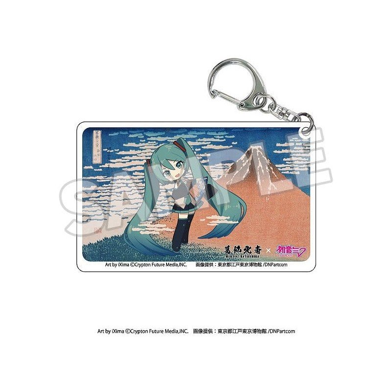 Katsushika Hokusai x Hatsune Miku assortiment boîte-mystère porte-clés acrylique (8)