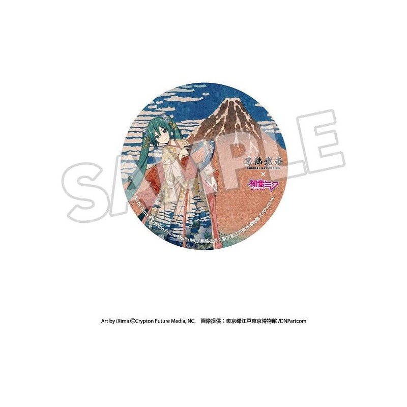 Katsushika Hokusai x Hatsune Miku Pins 6 cm Blind Box Assortment (8)