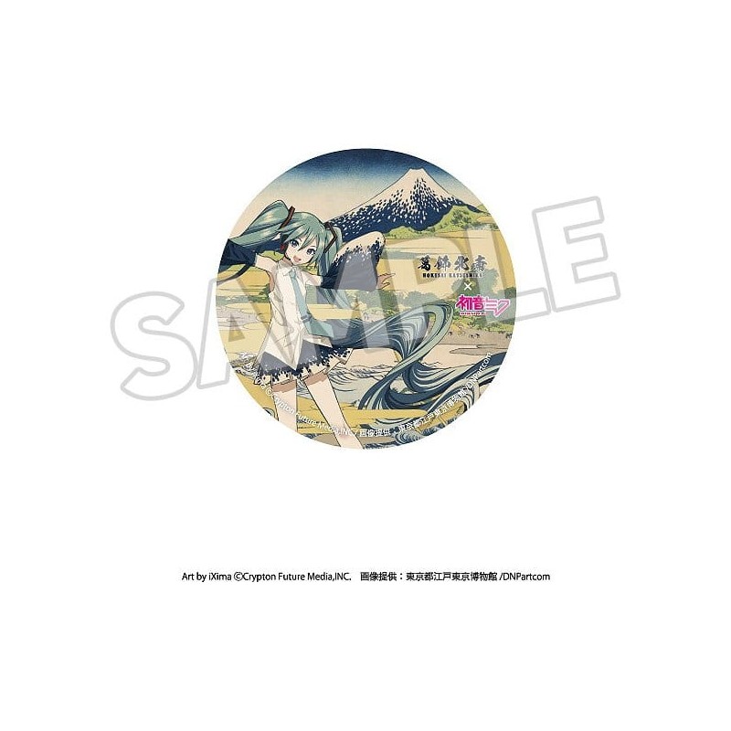 Katsushika Hokusai x Hatsune Miku assortiment boîte-mystère badges 6 cm (8)