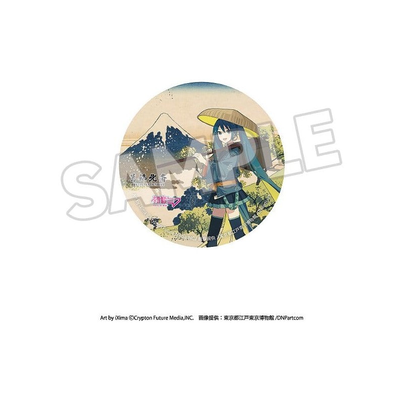 Katsushika Hokusai x Hatsune Miku Pins 6 cm Blind Box Assortment (8)