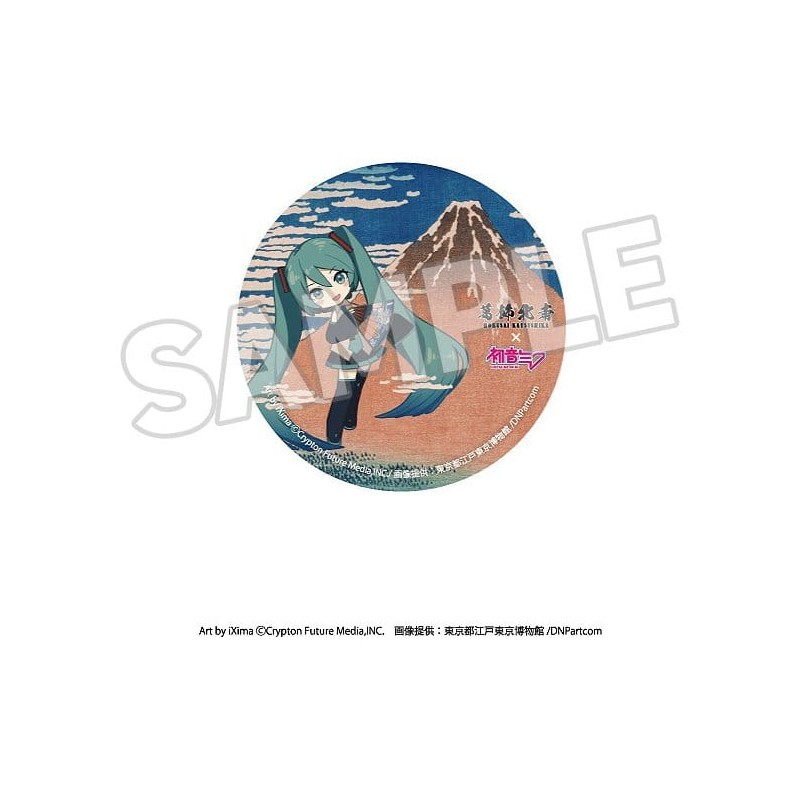 Katsushika Hokusai x Hatsune Miku Pins 6 cm Blind Box Assortment (8)