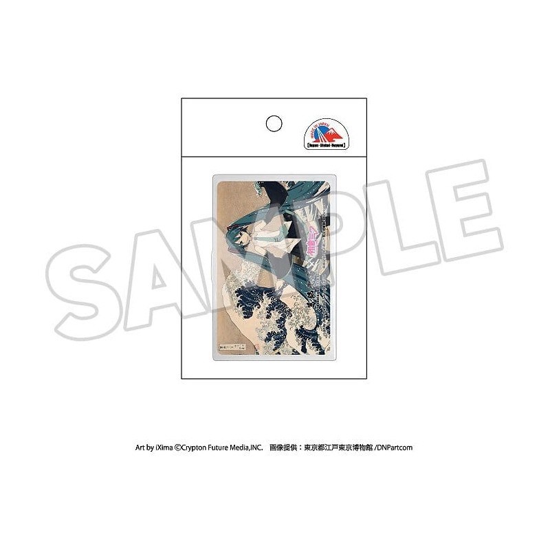 Katsushika Hokusai x Hatsune Miku jeu de cartes à jouer 