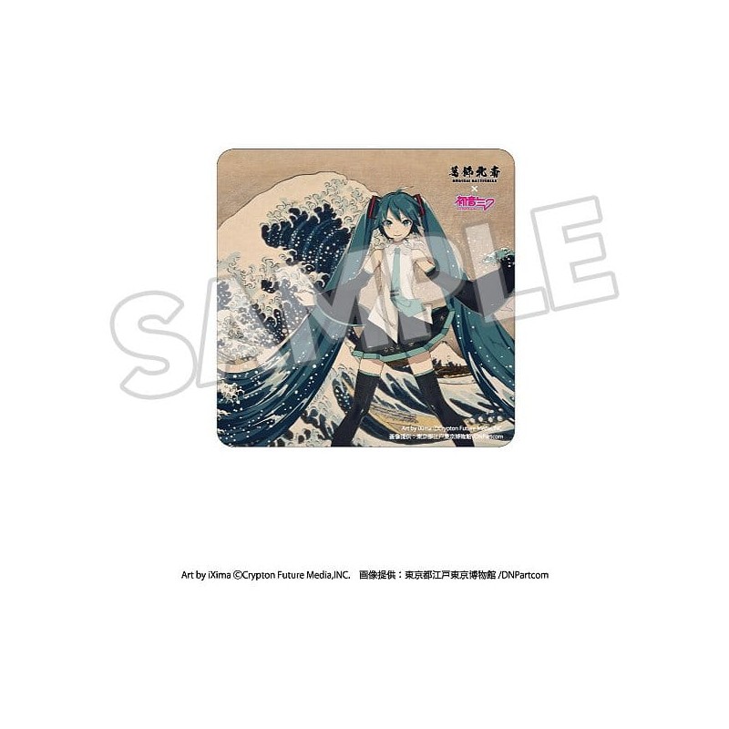 Katsushika Hokusai x Hatsune Miku aimant Car Thirty-six Views of Mount Fuji/The Great Wave off Kanagawa