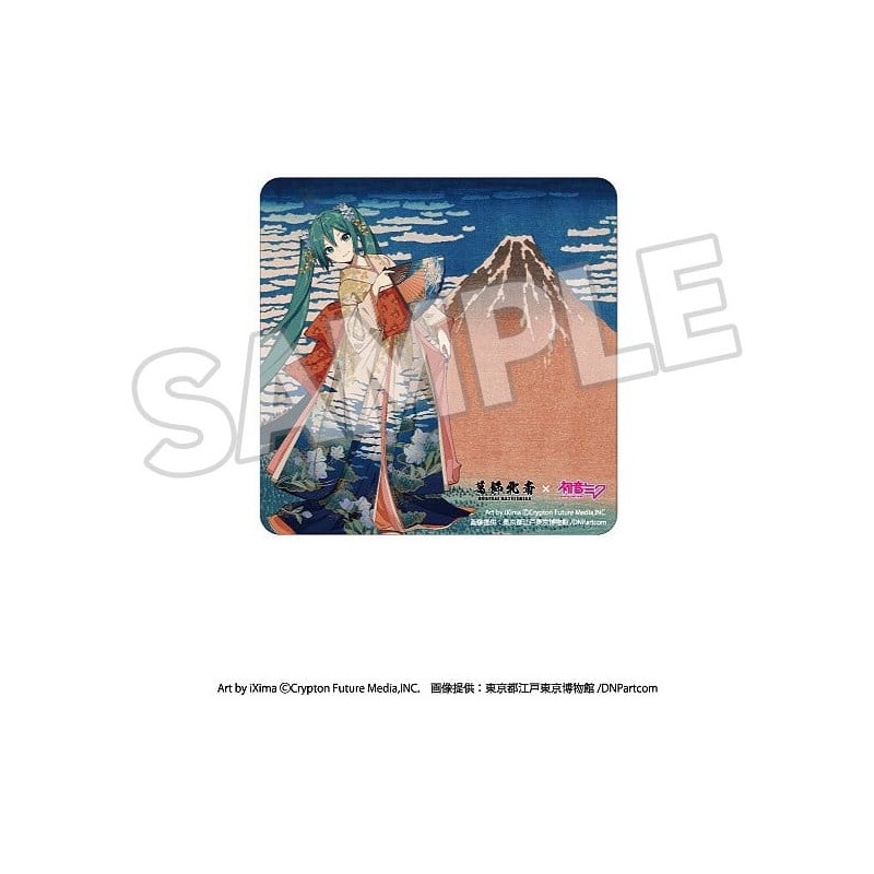 Katsushika Hokusai x Hatsune Miku aimant Car Thirty-six Views of Mount Fuji Fine Wind, Clear Morning