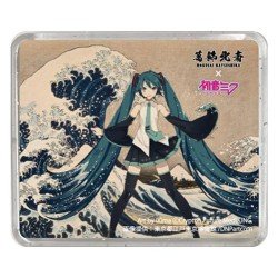 Katsushika Hokusai x Hatsune Miku aimant 3D Thirty-six Views of Mount Fuji The Great Wave off Kanagawa