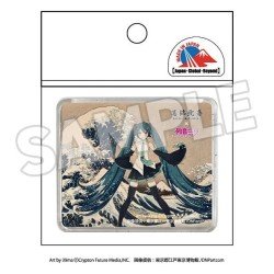 Katsushika Hokusai x Hatsune Miku 3D Magnet Thirty-six Views of Mount Fuji The Great Wave off Kanagawa