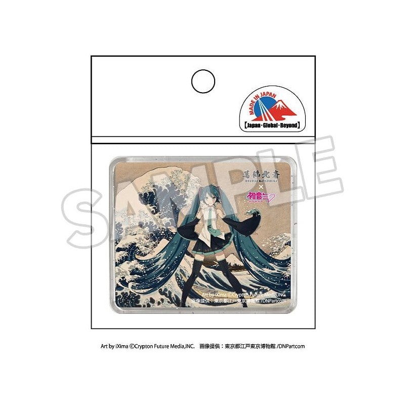 Katsushika Hokusai x Hatsune Miku aimant 3D Thirty-six Views of Mount Fuji The Great Wave off Kanagawa