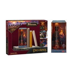 Le Seigneur des anneaux maquette Book Nook Tiny Adventures Barad-Dûr 23 cm