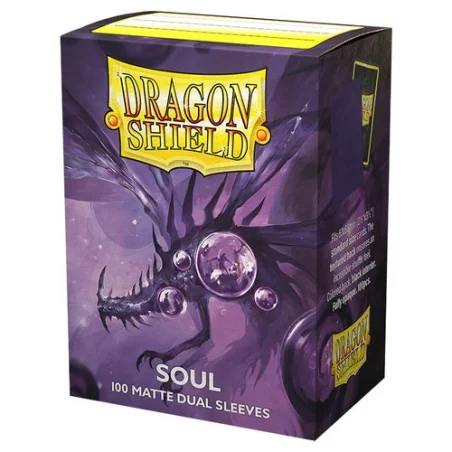 Dragon Shield Dual Matte Mouwen - Soul (100 Mouwen) | 5706569150624