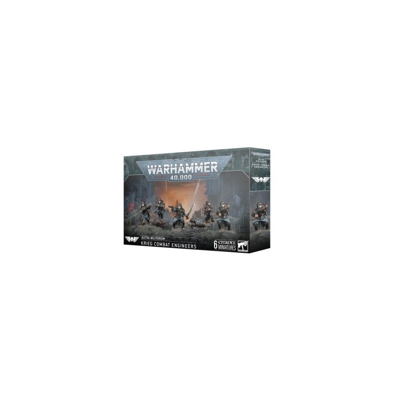 Warhammer 40,000 - Astra Militarum : Krieg Combat Engineers