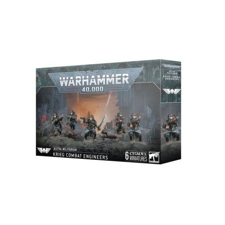 Warhammer 40,000 - Astra Militarum : Krieg Combat Engineers
