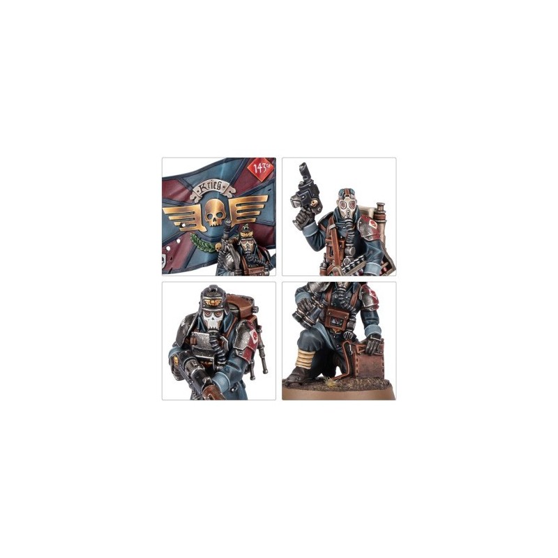 Warhammer 40,000 - Astra Militarum : Krieg Command Squad
