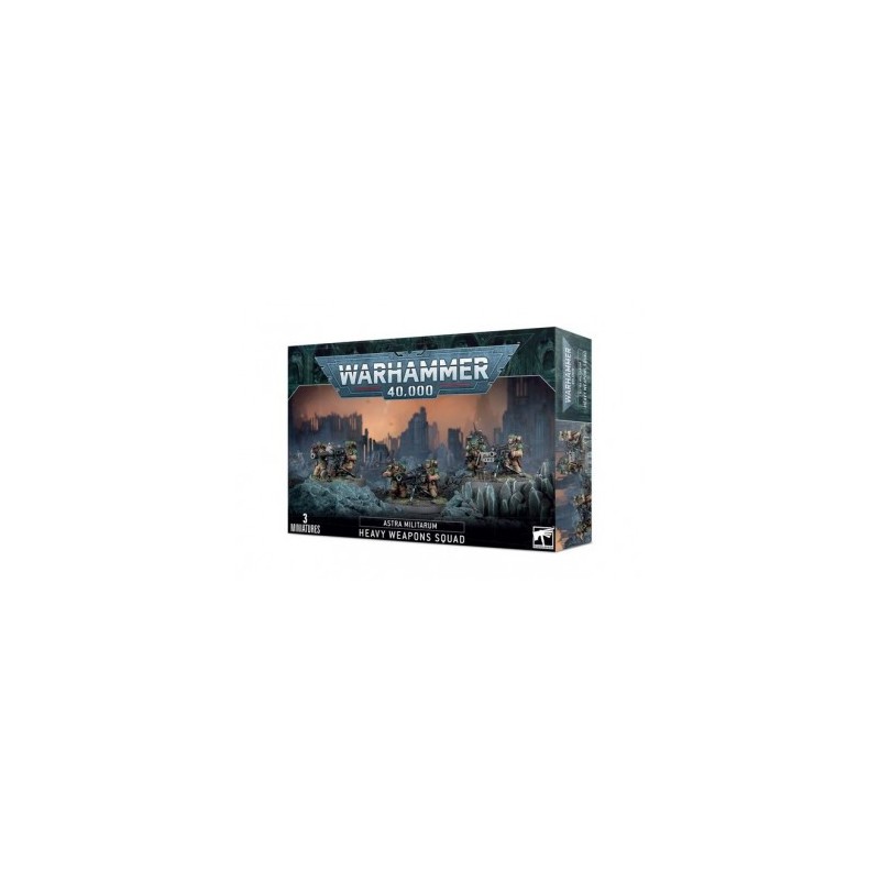 Warhammer 40,000 - Astra Militarum : Escouade D'Armes Lourdes