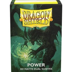 Dragon Shield Dual Matte Sleeves - Power (100 Sleeves)