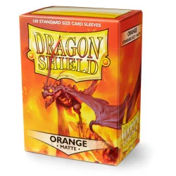 Dragon Shield Matte Sleeves - Orange (100 Sleeves) | 5706569110130