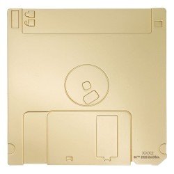 Doom Replik Floppy Disk Gold Plated Limited Edition     