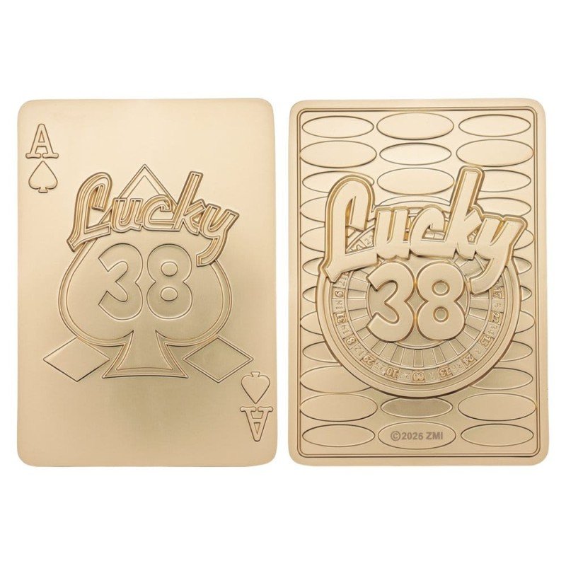 Fallout: New Vegas Replica Lucky 38 Imitation Gold Casino Set Limited Edition