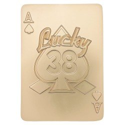 Fallout: New Vegas Replica Lucky 38 Imitation Gold Casino Set Limited Edition