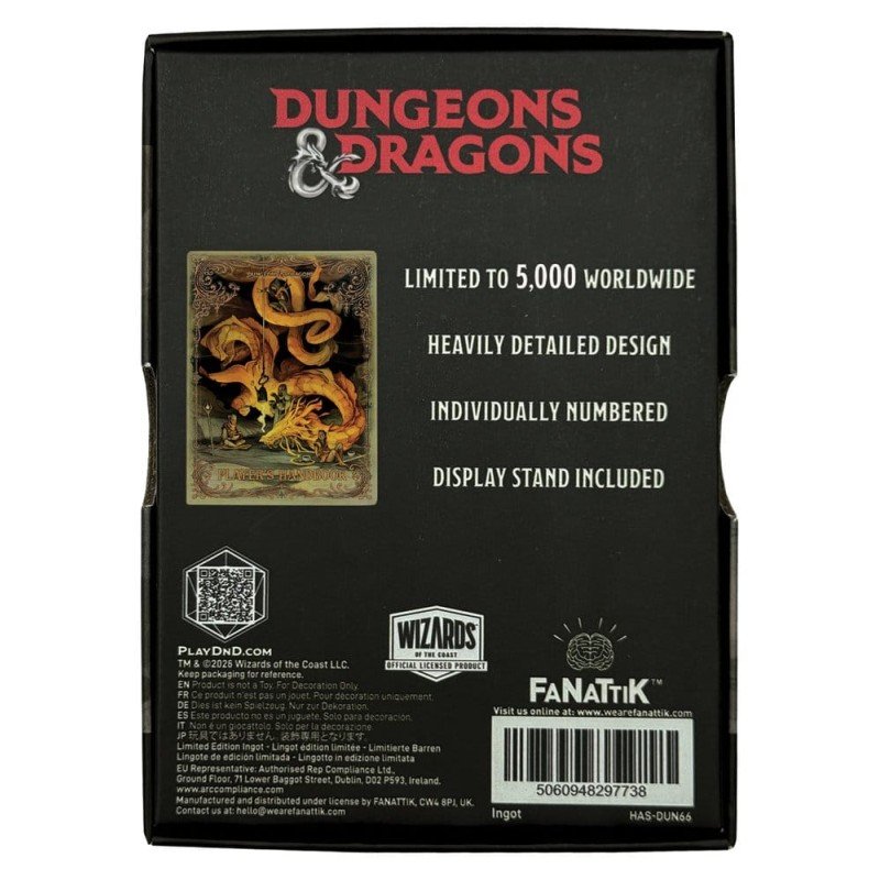 Dungeons & Dragons Ingot Player´s Handbook Alternate Cover Limited Edition   