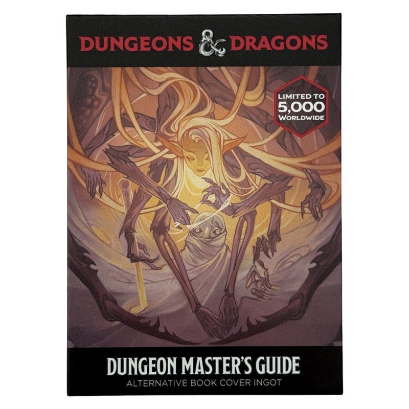 Dungeons & Dragons Ingot Dungeon Masters Guide Alternate Cover Limited Edition      