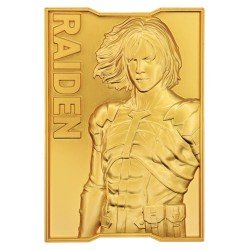 Metal Gear Solid 2 Ingot Raiden 24k Gold Plated Limited Edition 