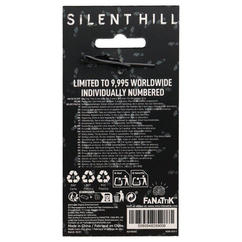 Silent Hill porte-clés Keyring Hotel Red Limited Edition                      