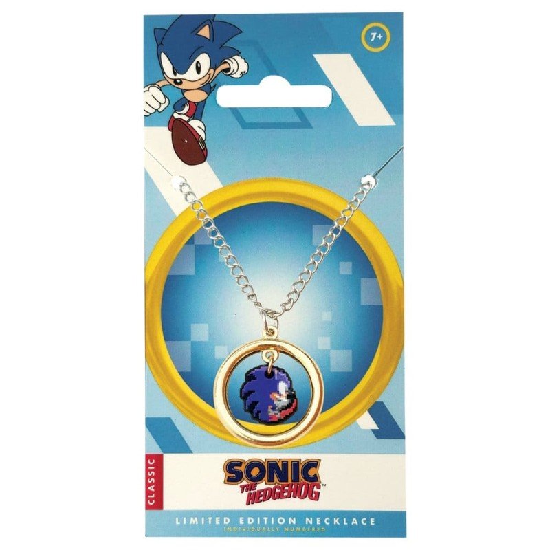 Sonic - The Hedgehog Necklace with Pendant Ring