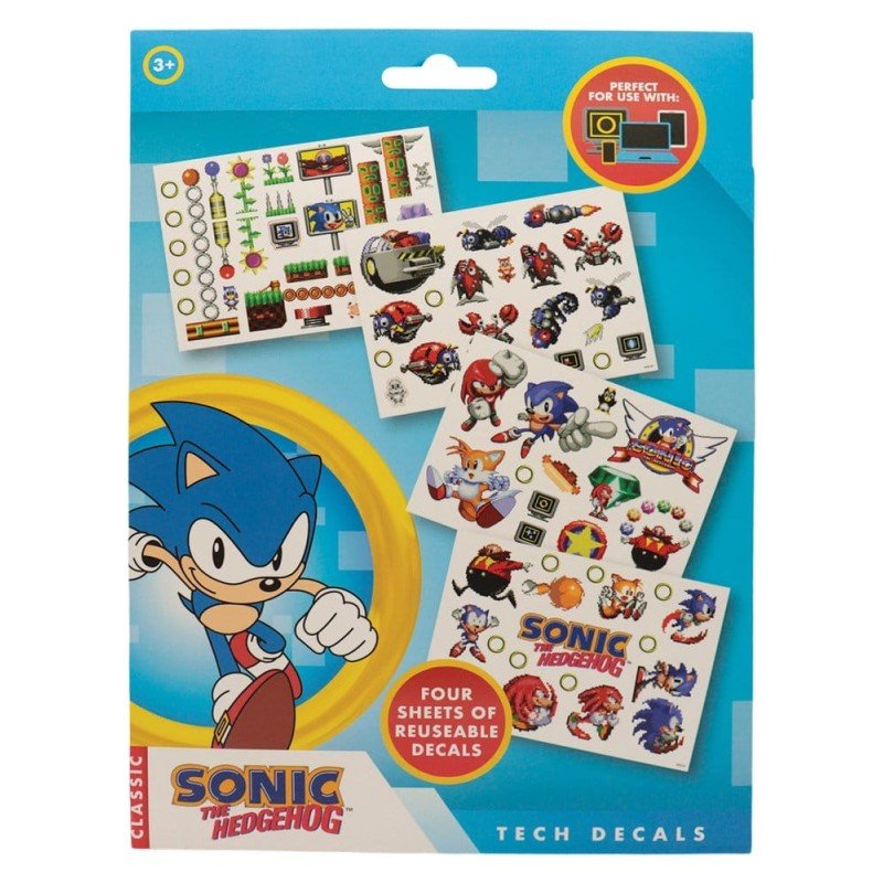 Sonic - The Hedgehog Tech Sticker Pack 