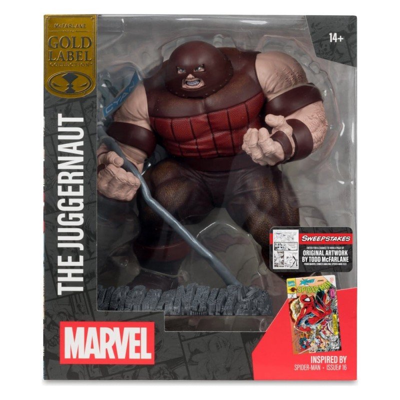 Marvel Collection PVC Statue 1/10 The Juggernaut (Spider-Man no.16) Gold Label 17 cm