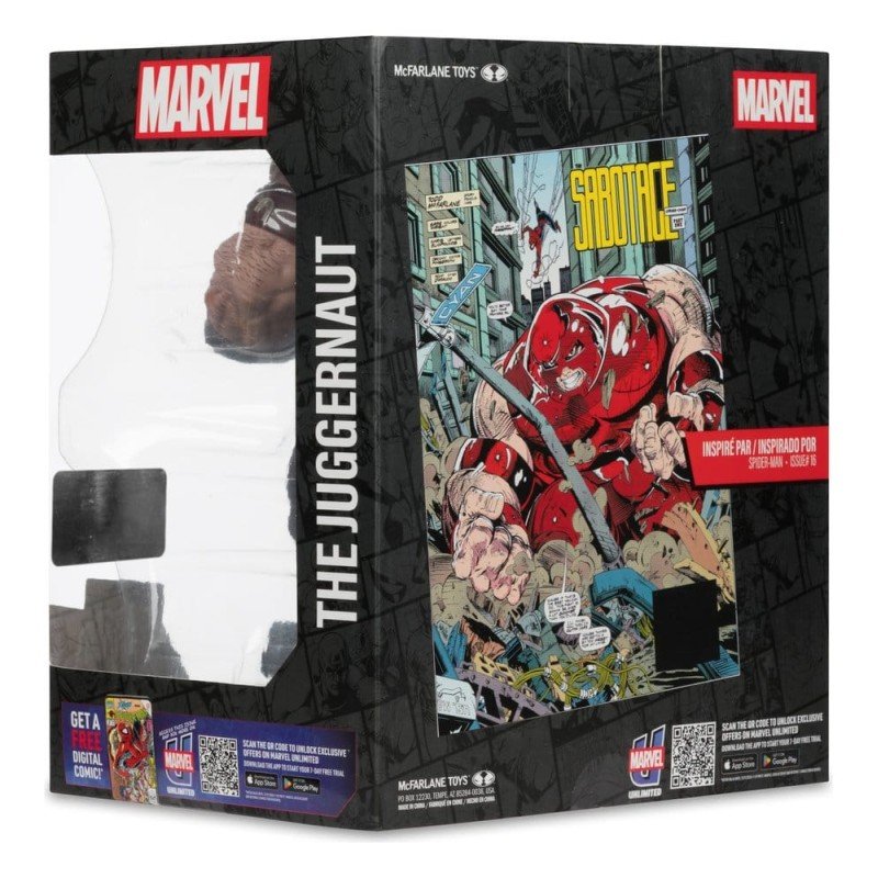 Marvel Collection PVC Statue 1/10 The Juggernaut (Spider-Man no.16) Gold Label 17 cm