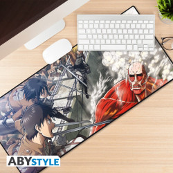 Attack on Titan - XXL Mouse Pad "Eren vs Colossal Titan"