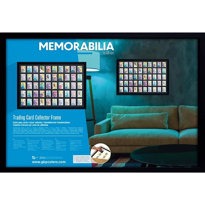 Memorabilia - 50 Collectible Cards Collector's Frame Black | 3665361107606