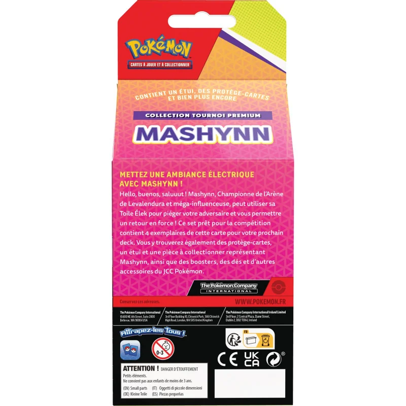 Pokémon - Coffret Collection Tournoi Premium Mashynn FR | 820650558160