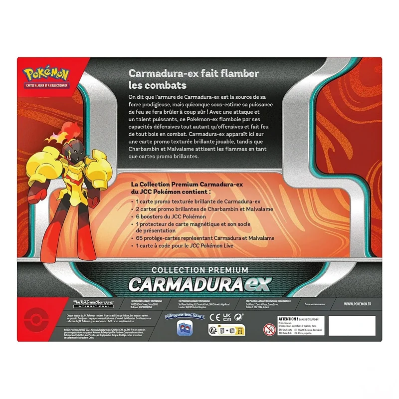 Pokémon - Coffret Collection Premium Carmadura Ex FR | 820650558184