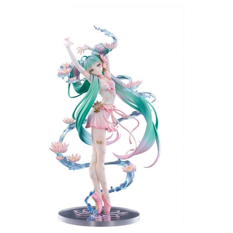 Hatsune Miku F:NEX statuette PVC 1/7 Water lily Ver. 27 cm  